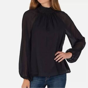 JOIE Limited Edition Long Sleeve Blouse Black M